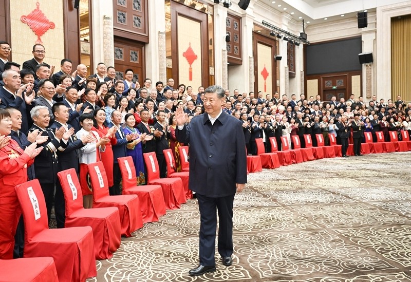 習(xí)近平接見新疆各族各界代表